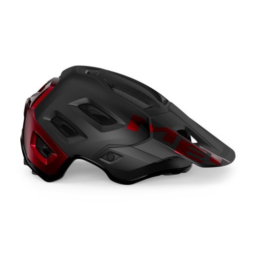 MET Roam Mips kerékpáros sisak [fényes fekete-metál piros, 56-58 cm (M)]