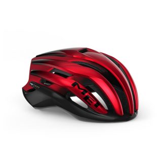   MET Trenta Mips kerékpáros sisak [fényes metálpiros-fekete, 56-58 cm (M)]