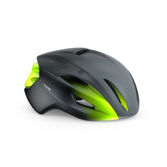   MET Manta Mips kerékpáros sisak [matt szürke-fluo sárga, 56-58 cm (M)]