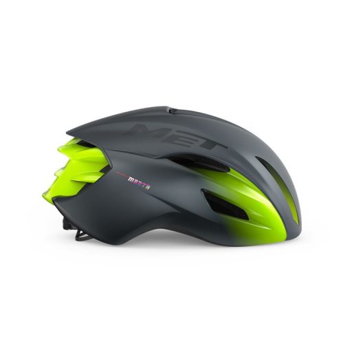 MET Manta Mips kerékpáros sisak [matt szürke-fluo sárga, 56-58 cm (M)]