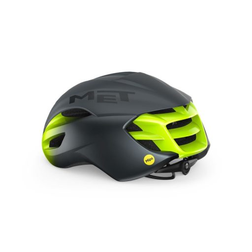 MET Manta Mips kerékpáros sisak [matt szürke-fluo sárga, 56-58 cm (M)]