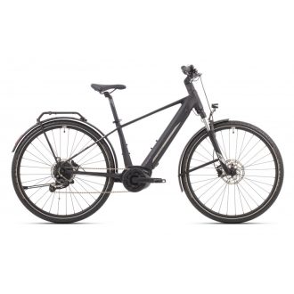   Superior eXR 6050 B Touring elektromos cross kerékpár [19" (L), matt fekete/króm ezüst]