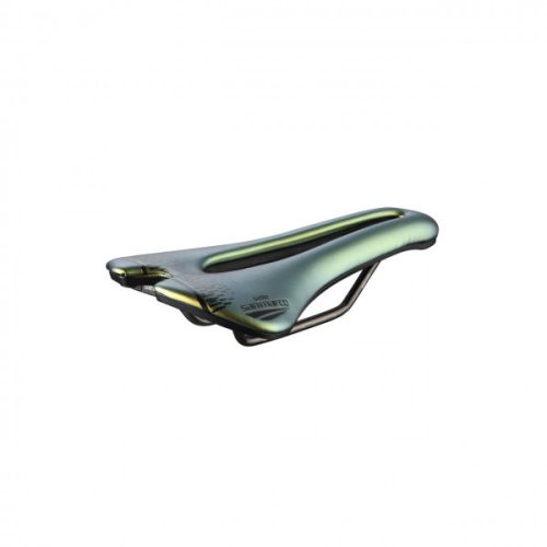 Selle San Marco Aspide Short Open-Fit Racing Narrow Iridescent Gold nyereg