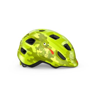   MET Hooray gyermek kerékpáros sisak [fényes lime-kaméleon, 46-52 cm (XS)]