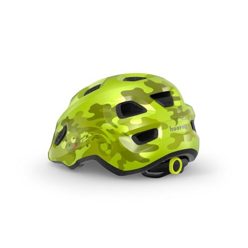 MET Hooray gyermek kerékpáros sisak [fényes lime-kaméleon, 46-52 cm (XS)]