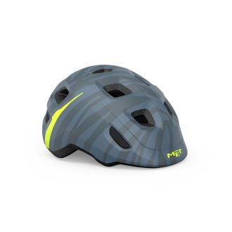   MET Hooray gyermek kerékpáros sisak [matt kék-zebra, 52-55 cm (S)]