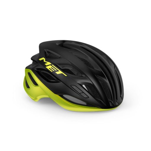 MET Estro Mips kerékpáros sisak [fekete-metál lime, 56-58 cm (M)]