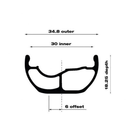 WTB HTZ i30 27,5"-os hátsó kerék (Shimano MS)