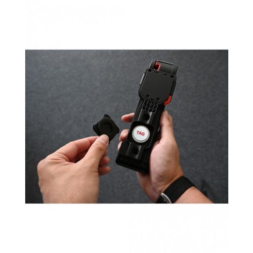 Trelock FS 380 TRIGO® kulcsos colstok zár [fekete, X-Press Air Tag, 85 cm]