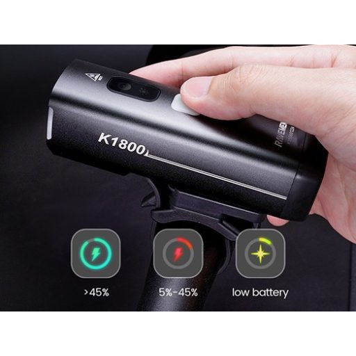 Ravemen K1800 akkumulátoros első lámpa AI technológiával