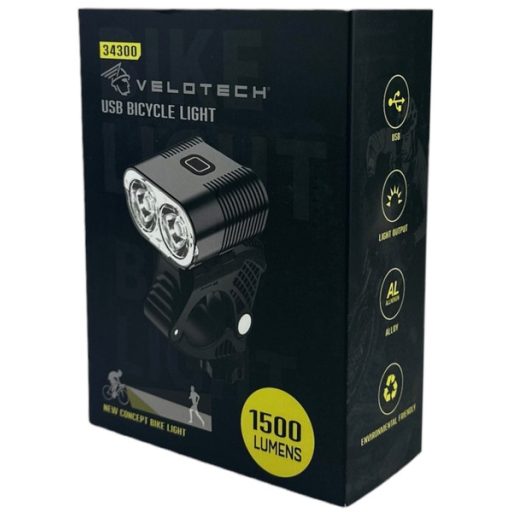 Első Velotech Pro külső akkumulátoros1500L