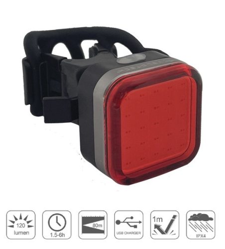 Lámpa Velotech PRO Quad 120 lumen