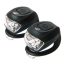 Villogó VELOTECH 2LED FEKETE