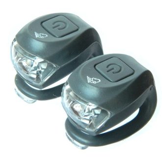 Villogó VELOTECH 2LED SZÜRKE