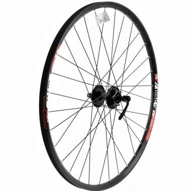 Kerék 26" 559 E DF, tárcsás fekete Shimano 6 cs