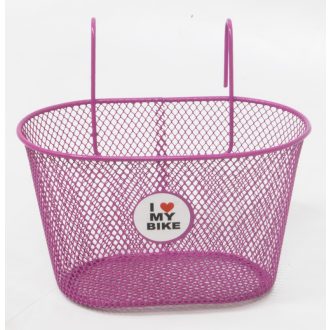   KOSÁR GYERMEK ACÉL ELSÖ AKASZTÓS 25X16X14 PINK ELSÖ ACÉL GYERMEK AKASZTOS 25X16X14 PINK