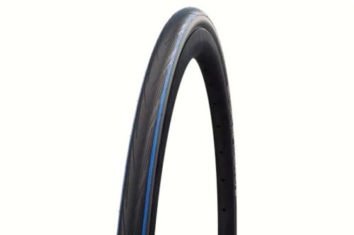 Külső gumi 700X25C (25-622) 28X1,00 SCHWALBE LUGANO II HS471 - FOLDING KÉK CSÍKOS