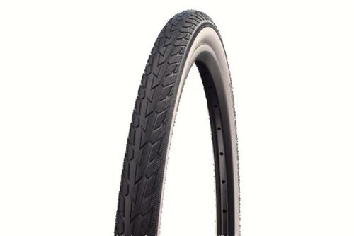 Külső gumi 27X1-1/4 (28/32-630) SCHWALBE ROAD CRUISER HS484 FEHÉR OLDALFAL