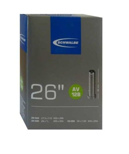 Belső gumi 26X0,75-1,00 (20/25-590) SCHWALBE AV12B - 40MM DOBOZOS