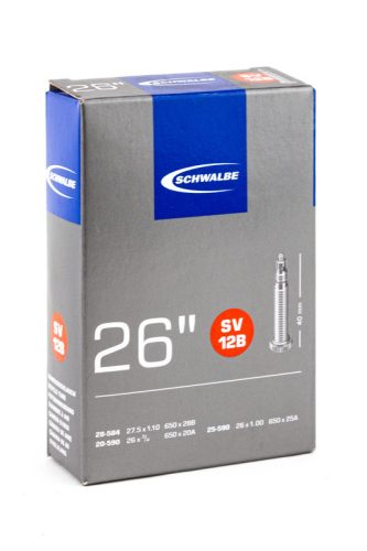 Belső gumi 26X0,75-1,00 (20/25-590) SCHWALBE SV12B - 40MM DOBOZOS