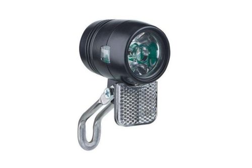 LÁMPA ELSÖ 6V AGYD+KAP SPORT ECO 1LED 20LUX FEKETE AGYDINAMOS+KAP SPORT ECO 1LED 20LUX FKT