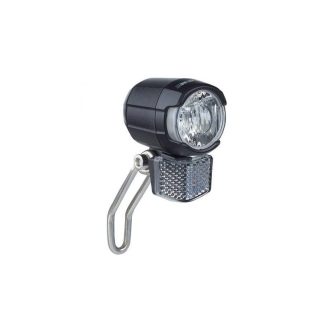 LÁMPA ELSŐ AGYDINAMÓS SHINY 1 LED 50LUX FEKETE