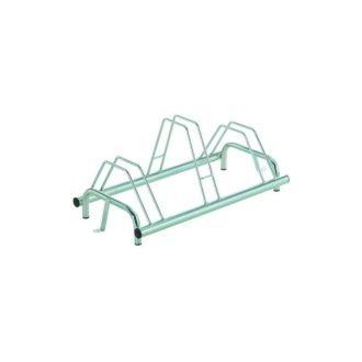   KERÉKPÁRTÁROLÓ 3-AS FÖLDRE RÖGZÍTHETŐ 770 x 410 x 240 MM GALVANIZÁLT