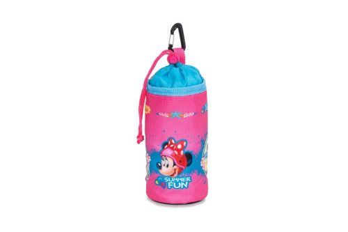 D KULACS- & PALACKTARTÓ GYERMEK TEXTIL MINNIE - 0,33L & 0,5L PINK