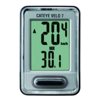 Computer Cateye Velo 7 fekete