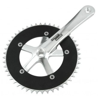   Sturmey Archer FCT28 170mm/48T négyszögtengelyes hajtómű [ezüst-fekete, 48, 170 mm]