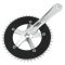 Sturmey Archer FCT28 170mm/48T négyszögtengelyes hajtómű [ezüst-fekete, 48, 170 mm]