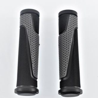 Kormány fogantyú gumi 130mm fekete/szürke K