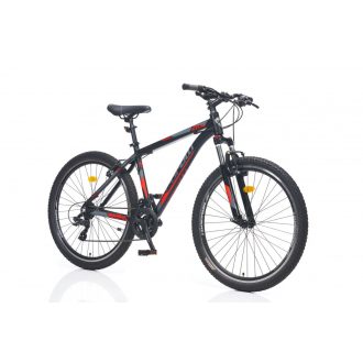  Corelli Via 1.1 27.5er 20" férfi MTB könnyűvázas kerékpár Fekete-Piros