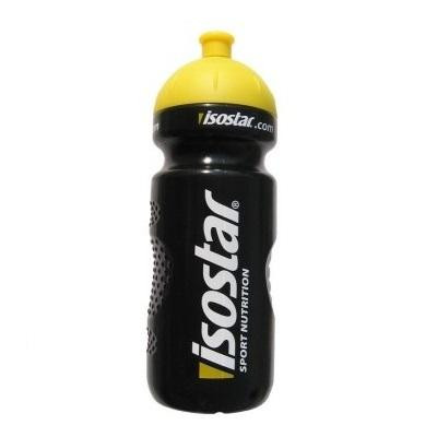 Kulacs 650ml Isostar fekete sárga kupak