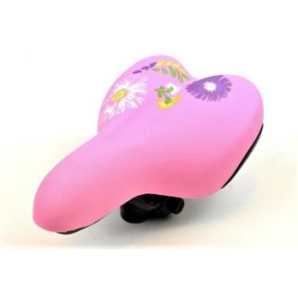 Gyerek nyereg pink/mintás 230×140