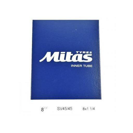 Belső gumi 8×1 1/4 (32-137) SV45/45 Mitas/Rubena