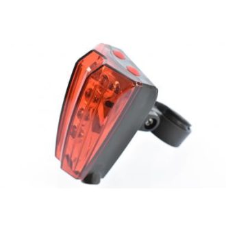 Villogó hátsó 5 led piros + lézer szélesség jelző