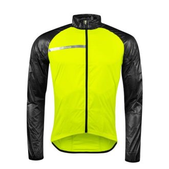 FORCE WINDPRO széldzseki fluo-fekete XXXL
