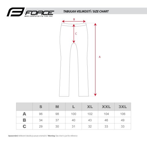 FORCE STORY softshell nadrág fekete XL