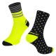 FORCE SPOT sportzokni fekete-fluo L-XL (42-46)