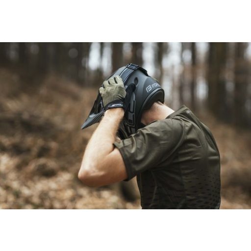 FORCE SWIPE MTB kerékpáros kesztyű army XL