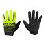FORCE MTB SWIPE kerékpáros kesztyű fekete-fluo S
