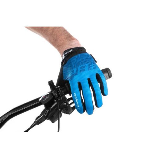 FORCE MTB SWIPE kerékpáros kesztyű kék XL