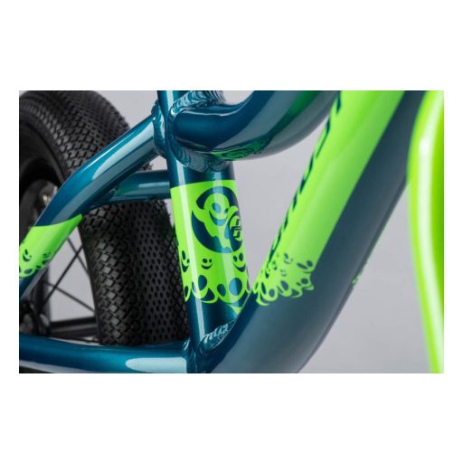 GHOST Powerkiddy 12 Dirty Blue/Metallic Lime Green Gloss