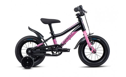 GHOST Powerkid 12 Metallic Black/Pearl Pink Gloss