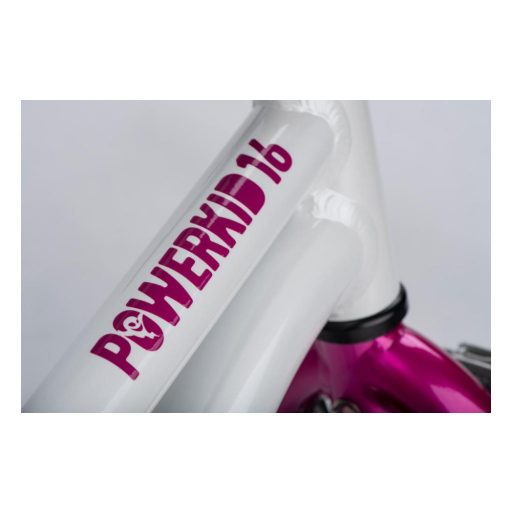 GHOST Powerkid 16 Pearl White/Candy Magenta Gloss