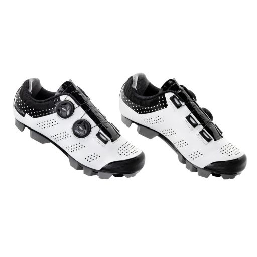 FORCE MTB POINTS LADY kerékpáros cipő fehér-fekete 38