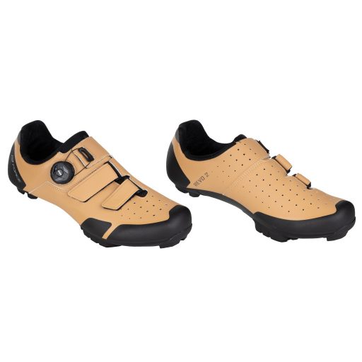 FORCE MTB REVO 2 kerékpáros cipő világosbarna