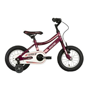 KOLIKEN 12" BIKETEK SMILE KERÉKPÁR BORDÓ
