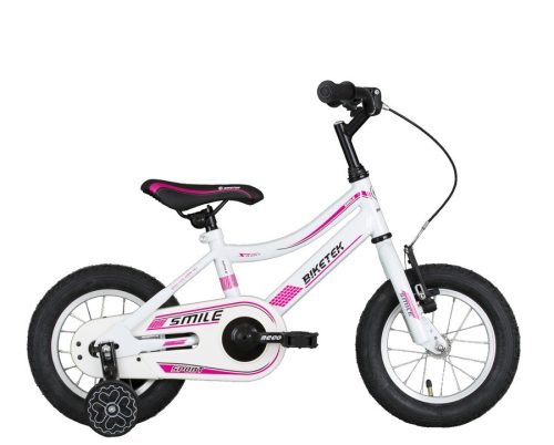 KOLIKEN 12" BIKETEK SMILE KERÉKPÁR FEHÉR